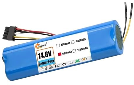 Paquete De Batería De 14,4 V Y 12800mAh, Compatible con CECOTEC Conga 3090, 3091, 3092, 1690, 1890, 2090, 2290, Accesorios For Robot Aspirador(98000mAh)