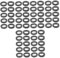 CLISPEED 3 Sets Hose Gasket Washing Machine Hose Filter Drip Irrigation Head Chrome Rain Shower Head Spray Tape Liquid Water Faucet Repair Kit Bowl Swivel Nozzle Cable Stainless Steel Black