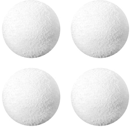 RWAJZAX Éponge absorbante réutilisable - Boule de mousse sensible - Facile à utiliser - Boule filtrante pour piscine