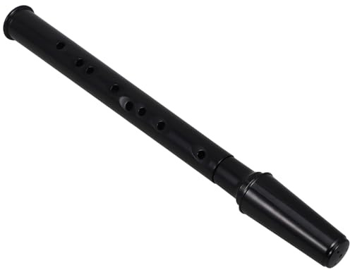 BESPORTBLE Mini Saxophone Portable en Résine ABS Noir 2 Anches en Bambou 3 Anches en Résine et 8 Tampons de Rechange – Instrument à Vent Éducatif pour Garçon et Filles et Débutants