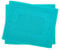 Julie Julsen 2er Pack 50 x 40 cm Badvorleger in Premium Qualität 900 gm2 in aktuellen Farben und 4 Größen aus Baumwolle Badematte Badteppich Duschvorleger Design Doppel Rahmen Türkis