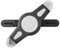 NGS Crane Tower - Support pour la Voiture avec Ventouse Tablets 7- 10 (Rotation vertical et Horizontale). Couleur Noir, Gris