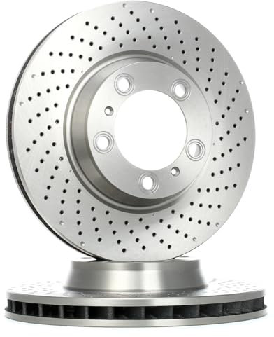 RIDEX Bremsscheibe Vorne rechts Ø330mm Höhe: 69,4mm Dicke: 34mm Lochkreis-Ø: 130mm Belüftet 82B0929