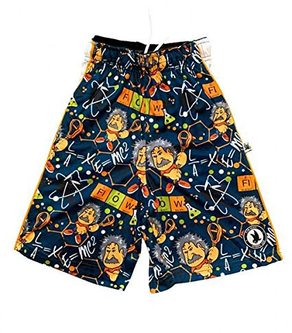Flow Society Big Scientific Flow Attack Shorts für Jungen, Blau, Größe XS