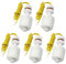 DollaTek 5pcs capteur de Niveau de Liquide DC100V Poisson Flotteur Interrupteur à Eau, PP en Plastique, 52mm