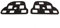 ORIGINAL BMW Dichtungssatz Lampenfassung Heckleuchte 5er E39 hinten 63212161597