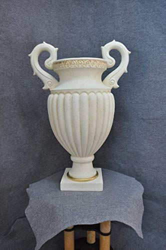 JV Moebel Design Blumen Vase Pokal Kelch Vasen Schalen XXL Boden Schale Römischer Stil Neu