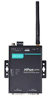Moxa NPort W2250A EU, 2-Port RS-232/422/485 Wireless Device Server with 802.11a/b/g WLAN