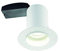 Fire Rated Plaster-in Anti Glare Downlights, Recessed Ceiling Lights, GU10 Halogen or LED, Trimless Spotlights - Pack of 4