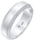 Kuzzoi Herrenring (7 mm) Massiv Handgefertigt, Bandring für Männer aus 925 Sterling Silber, Ehering, Verlobungsring, Freundschaftsring, Unisex Herren Ring poliert, Ringgröße 64, 0610261521_64