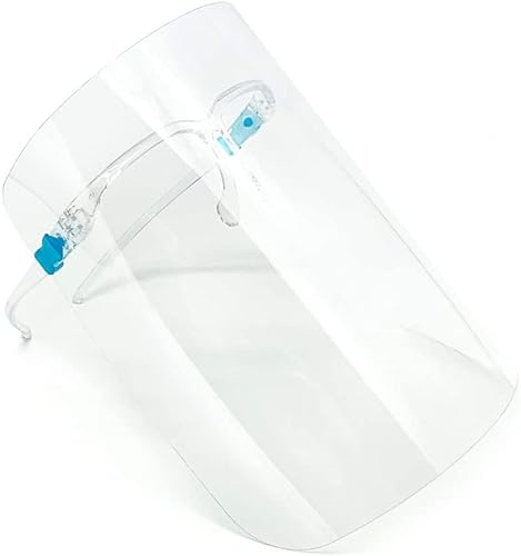 Mr. Gadget's Solutions Anti-Luft-Staubschutz, Unisex-Mundschutz, wiederverwendbares Styling-Visier, Anti-Beschlag-Klarlack für den täglichen Gebrauch