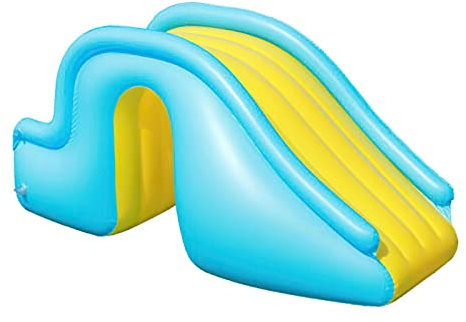 Anloximt Toboggan d'eau Gonflable Piscine fête Piscine creusée Accessoire Piscine Gonflable pour Kids et Adultes