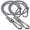 WERKA PRO Tendeur avec Mousqueton Aluminium 2 pcs 50 cm