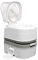 Toilettes portatives de Camping-Car 24L capacité, Toilettes Chimiques, Toilettes portatives, supportent Un Poids jusqu'à 150 kg, adaptées aux Camping-Cars, avec Compartiment de Rangement