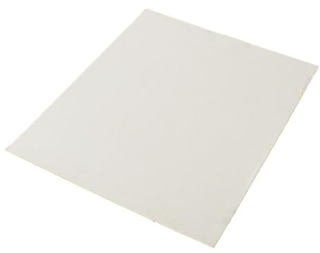 Feuerfest 123 - Keramikfaserpapier - Hochtemperatur-Isolierpapier hitzebeständig bis 1.260 °C - feuerfestes Papier für Öfen, Kamine und Heizungen [2 Stück - 1000x1000x2 mm]