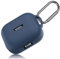 PUCGUE for TOZO OpenEgo True Wireless Open-Ear Headphones Case Cover, Silicone Case for TOZO OpenEgo Earbuds, Full-Body Anti-Scratch Protective Skin Cover for TOZO OpenEgo with Carabiner (Blue)