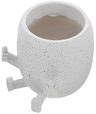 OFFSCH De Para Suculentas y Cactus Contenedor para Decoración Interior Artística Pequeña para y Jardín