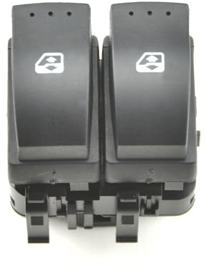 QKLsudua Interruptor de elevalunas delantero izquierdo compatible con Renault Clio II 2 820047680 8200060045