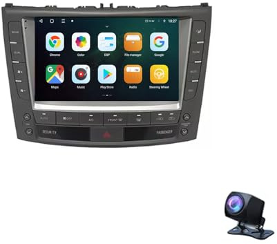 Android 9 Inch Touchscreen Car Radio Stereo for Lexus IS250 XE20 2005-2013 with Carplay Android Auto GPS Navigation with BT WiFi USB Mirror Link FM Auto Parts(6+128G)