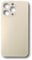 Smartex® Back Cover Glass compatibile with iPhone 13 Pro | Rear Housing Replacement (gold)