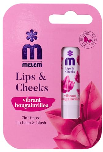 2-in-1 getönter Lippen- & Wangenbalsam mit frischem Bougainvillea-Farbton