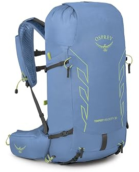 Osprey Tempest Velocity 30L Damen Wanderrucksack - Laufen, Radfahren, Multisportpack, Sevres Blue, Medium/Large