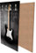 wandmotiv24 Garderobe E-Gitarre Hochformat - 55x100 (BxH) - Dekorfolie Wandgarderobe, inklusive Garderoben-Haken, Kleiderhaken, Set M0466
