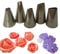 FantasyDay Decorazione Torte Set, 5 Pezzi Ugello in Acciaio Inossidabile Decorazione Pasticceria - Perfetto Bocchette Decorative Accessori per Torte,Cupcakes,Pasta di Zucchero,Biscotti e Pasticceria