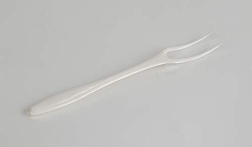 Kimmel 21-000-2751-1 - Tenedor para tapas, plástico, 10 unidades, color blanco