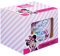 Tazza in ceramica ufficiale Disney Minnie, simpatici fiocchi arcobaleno rosa in confezione regalo
