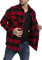 RED BRIDGE Chemise Casual pour Homme à Carreaux Shirt quadrillé Vintage Rouge-Noir S