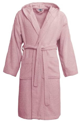 Novia Pompea accappatoio spugna unisex (S/M, Rosa)