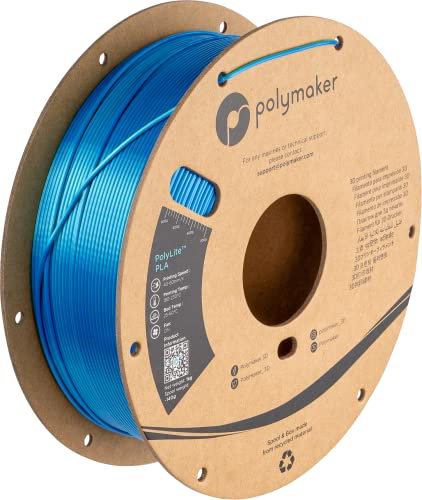 Polymaker PolyLite Silk PLA Dual Color - 1,75mm - 1kg - Caribbean Sea Blue-Green