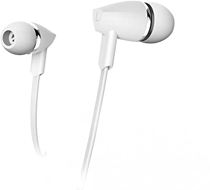 Hama Joy Kopfhörer, In-Ear, Mikrofon, Flachkabel, Weiß