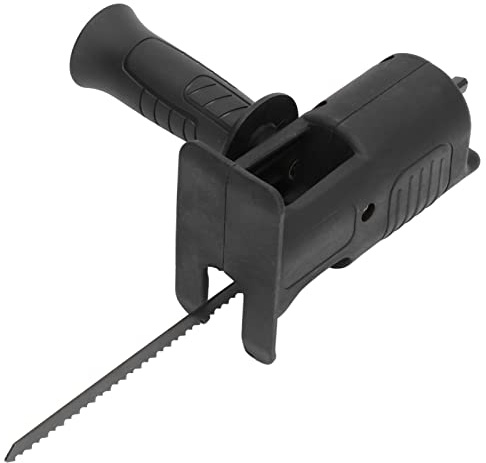Reciprocating Saw Attachment Kit for Cordless Drill with Blades for Metal Wood Cutting Jig Saws