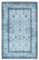 TESSO LIVING Moderner Vintage Boho Teppich - Jeans Blau 230 x 320 cm - Maschinenwaschbar und rutschfest Kurzflor Teppich - bringt Wärme in Wohnzimmer und Schlafzimmer
