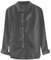 MOKBAY Vente Flash Chemise Lin Homme Manches Longues Infroissable Chemisette Homme Business Grande Taille Fete des Peres Personnalisé Vetement Pas Cher Gris foncé M