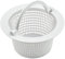Zephylix Cesta de repuesto para skimmer de piscina, cesta de skimmer con asa, suministros para piscina, color blanco