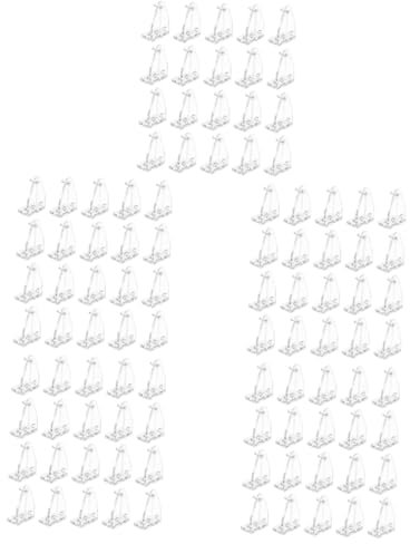 ABOOFAN 100pcs Strong Roman Roller Tensioner Clips Window Blind Locator Hooks Blinds Accessories