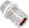 1/2 NPT 304 Edelstahl Wasserdichter Kabelverschraubungsanschluss, Verstellbarer 8–12 Mm IP66-Ausgang, Kabelverschraubungsverbindungen mit Dichtungen, für Innen- und