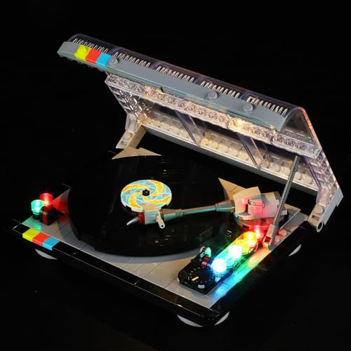 LIGHTAILING Set di Luci per Lego-40699 Giradischi vintage Modello - Kit d'Éclairage LED Compatible avec les Modèles de Blocs de Construction Lego - Modèle Non Inclus