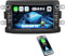 2G+64G CAMECHO Android 13 ASP Autoradio para Renault Dacia Sandero Dokker Logan con Wireless Carplay Android Auto, 7 Pulgadas Pantalla Táctil HD Radio Doble DIN con Bluetooth WiFi FM/RDS GPS +Canbus