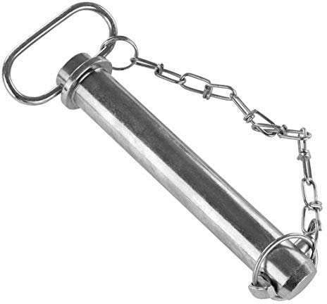 Sicherungsbolzen | Kat 3 / Ø 38 mm | Nutzlänge 149 mm | mit Klappgriff, Kette und Splint