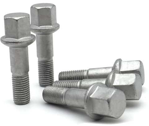 BASPHHH Felgenschraube Kompatibel mit Benz für W203 2000-2007 Radschrauben Muttern M12 x 1,5 0009904807