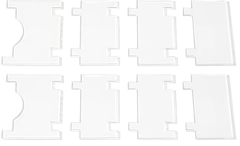 Furniture Wall Spacer, Transparent Acrylic Sofa and Couch Wall Protector, Prevents Damage for Recliners, Tables, Hardwood Floors, Tile Floors, Renters, Homeowners, and Apartment Dwellers