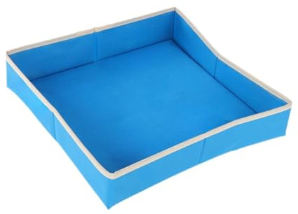 Yunhgft Smooth Sandbox Tray, Large Space Non Woven Reusable Sensory Play Tray