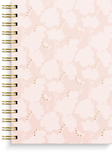 Burde Notizbuch A5 Flower: Spiral-Notizbuch