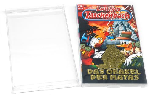 RetroRetter 13x Schutzhüllen für Lustiges Taschenbuch Bände LTB Comic Schutz Sammelbox Schuber Hefte