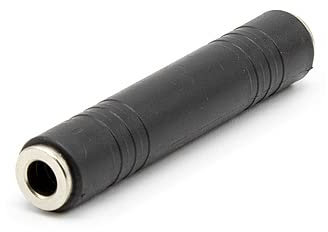 Cablepelado – Adaptateur Jack 6,35 femelle stéréo argent