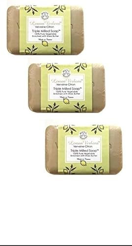 Savon Triple Moulé Verveine Citron Verveine - 3 Barres